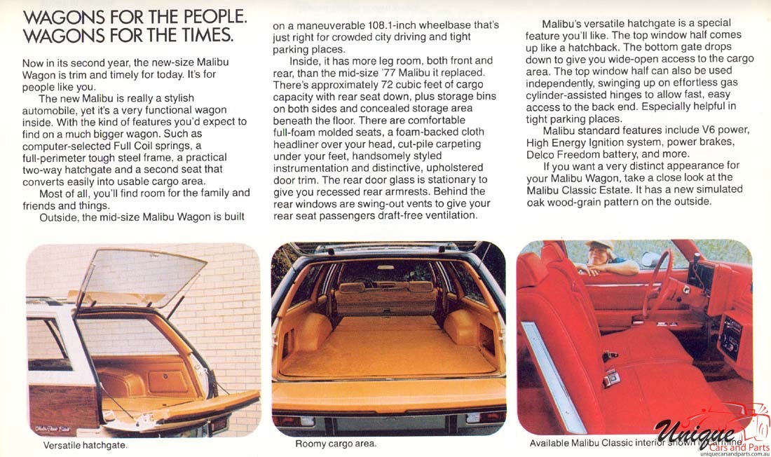 1979 Chevrolet Malibu Brochure Page 20